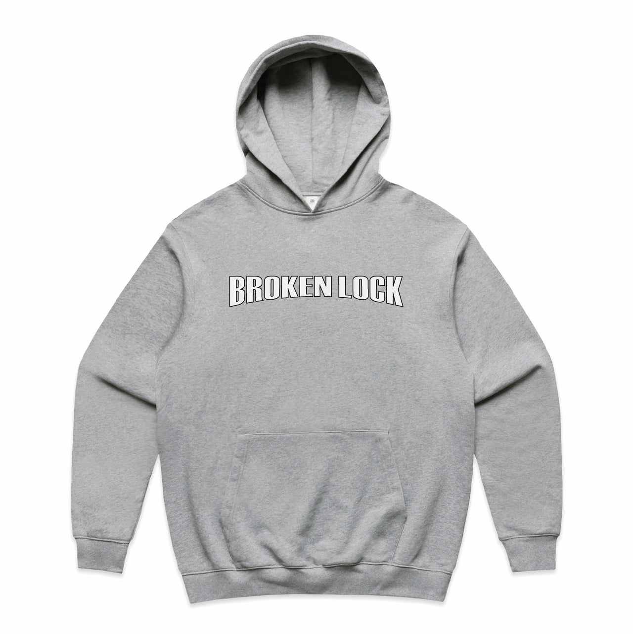Broken Lock Arch Hood - Grey
