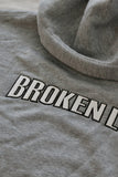 Broken Lock Arch Hood - Grey