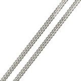 Silver Miami Cuban Link Chain