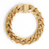 Gold Cuban Link Bracelet